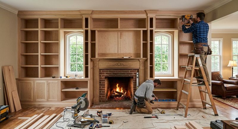 Bookcase Installation in Fairfax, VA