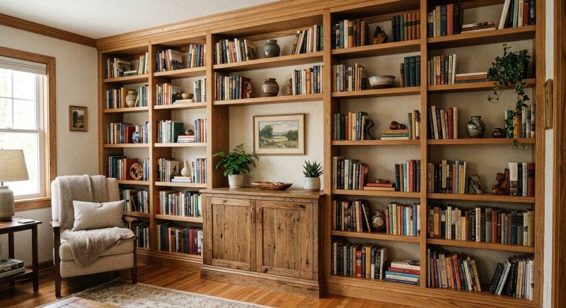 Bookcase Installation in Greensboro, NC
