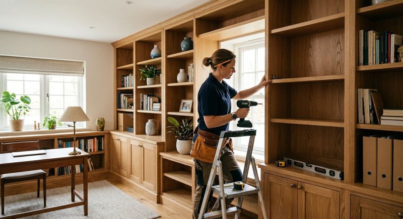 Built In Shelving Service in Woodbridge, VA