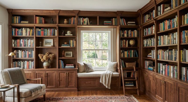 Custom Bookshelves Service in Woodbridge, VA