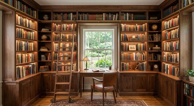 Custom Bookshelves Service in Greensboro, NC