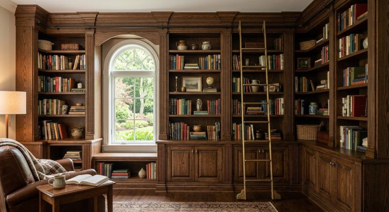 Bookcase Construction in Durham, NC