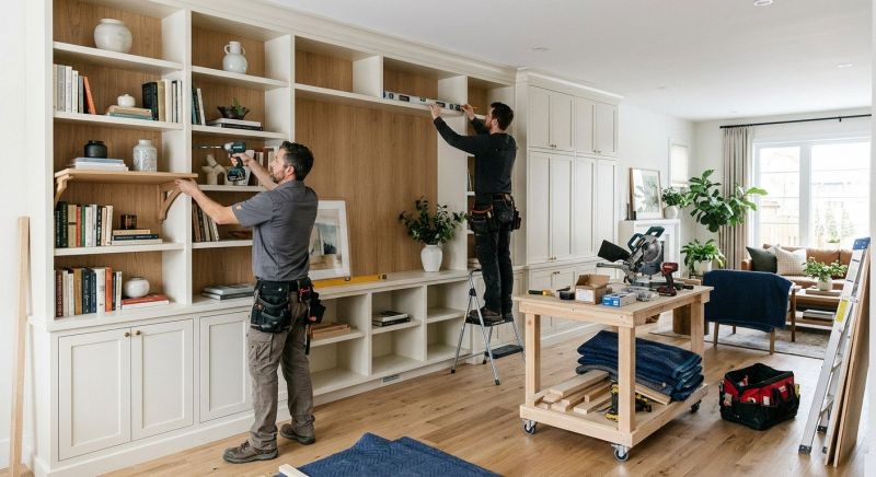 Bookcase Installation in Frederick, MD