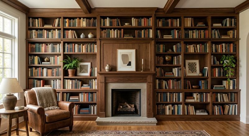 Bookshelves Installation in Winston Salem, NC