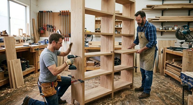 Built In Furniture Construction in Woodbridge, VA