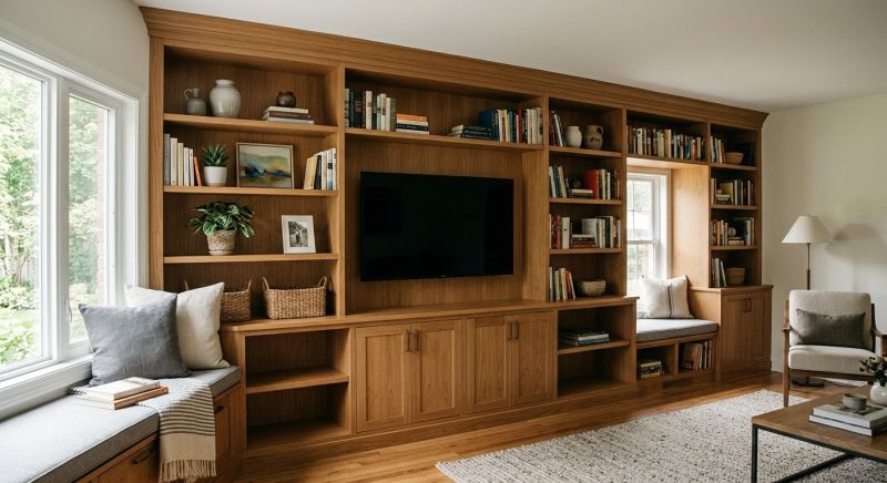 Built In Furniture Construction in Alexandria, VA