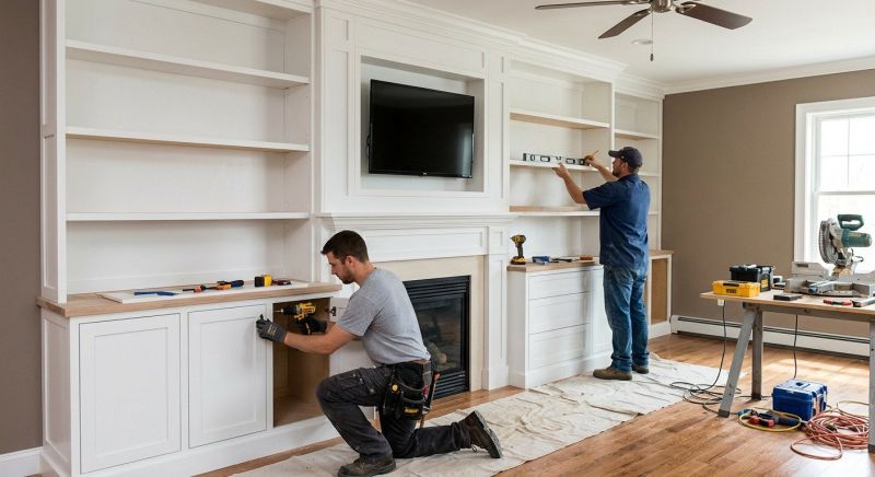 Built In Shelving Service in Woodbridge, VA