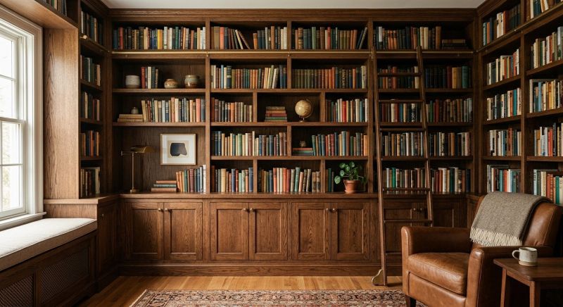 Custom Bookshelves Service in Winston Salem, NC