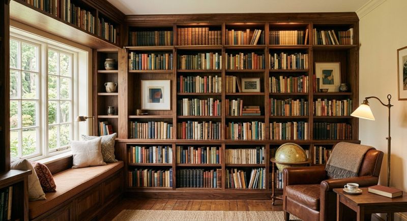 Custom Bookshelves Service in Annapolis, MD