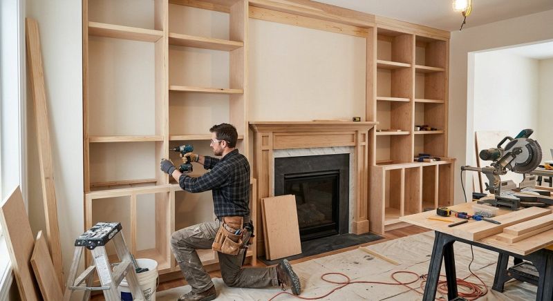 Fireplace Built Ins Installation in Woodbridge, VA